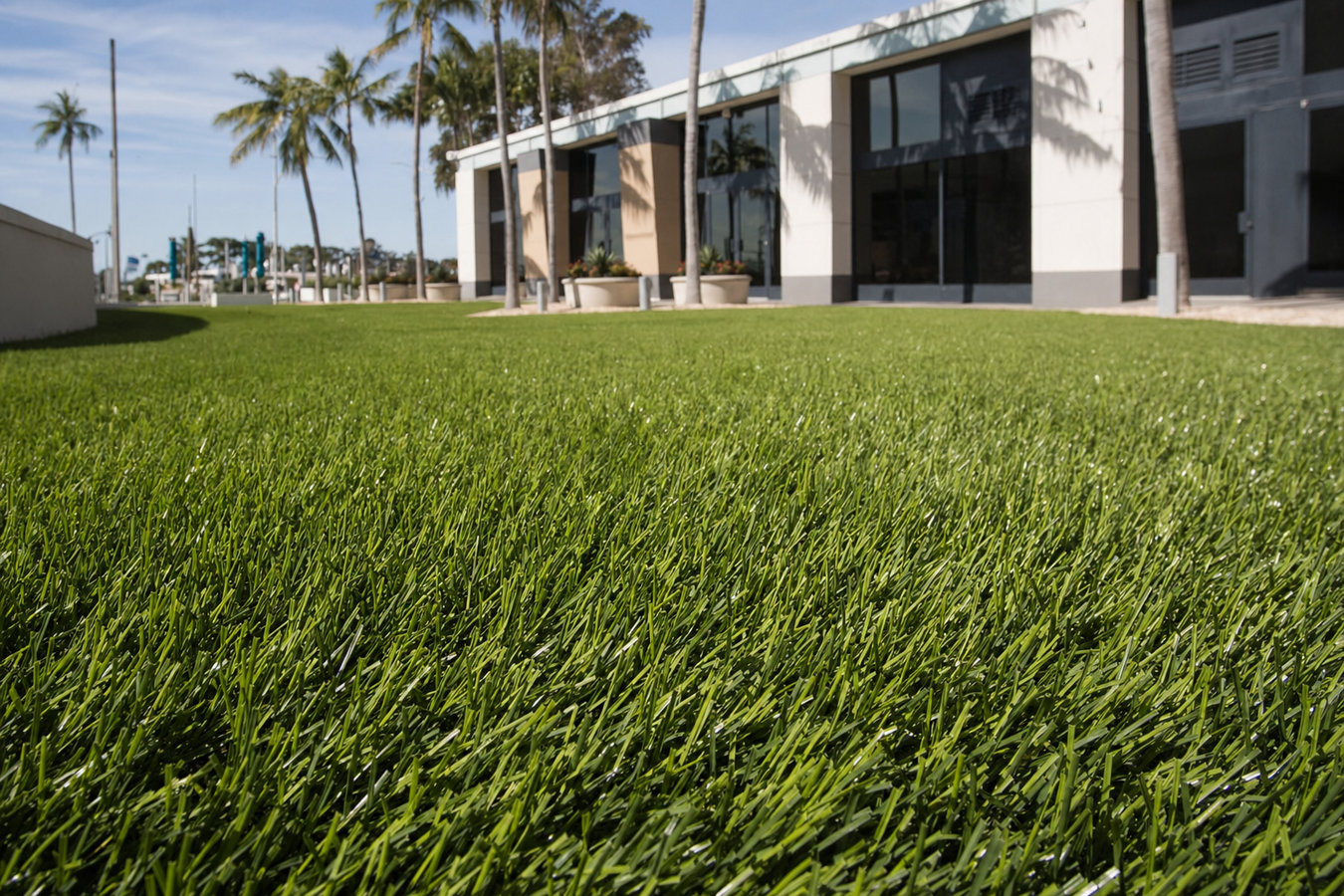 Commercial turf installation in Ceres, CA