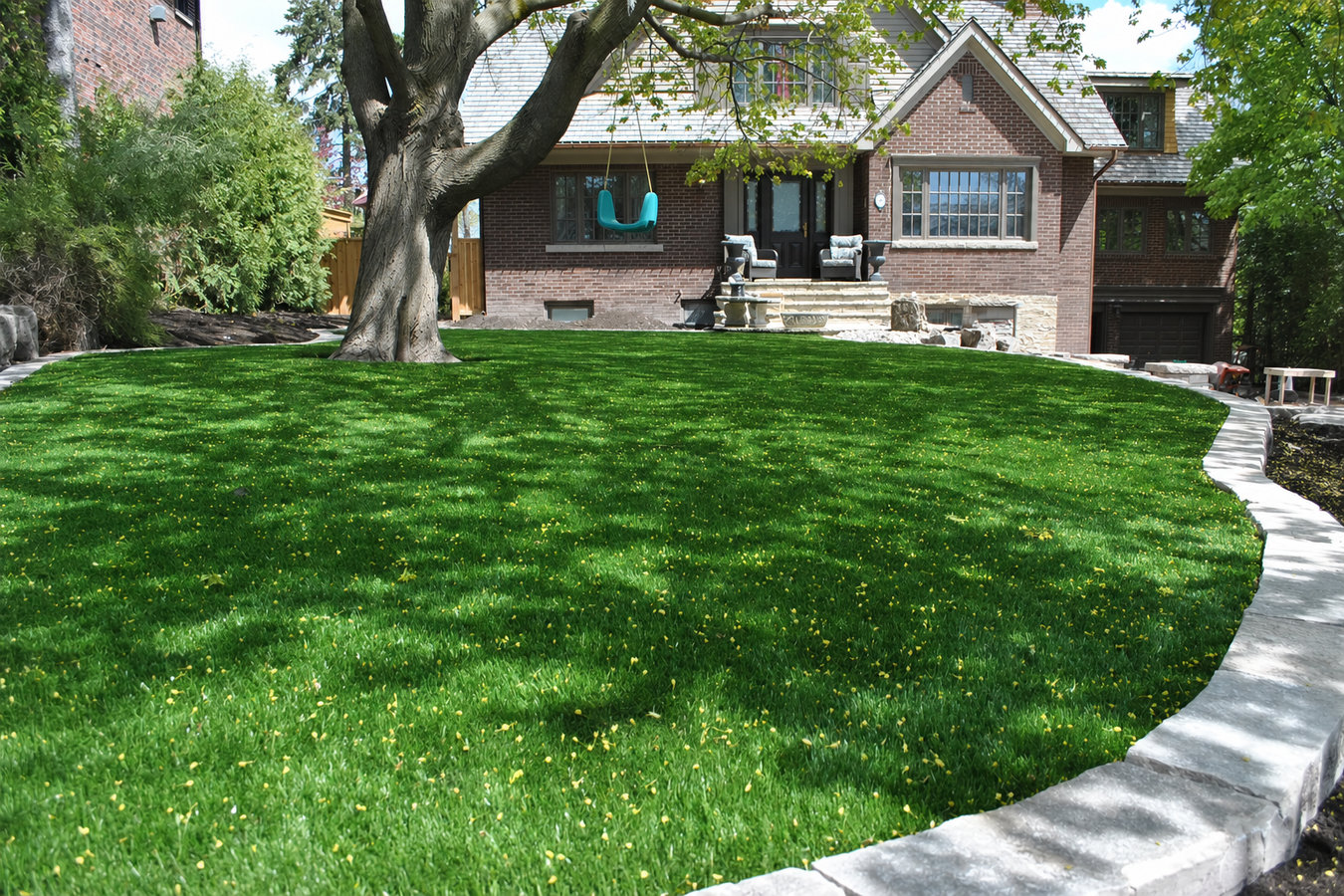 Residential turf installation in Ceres, CA