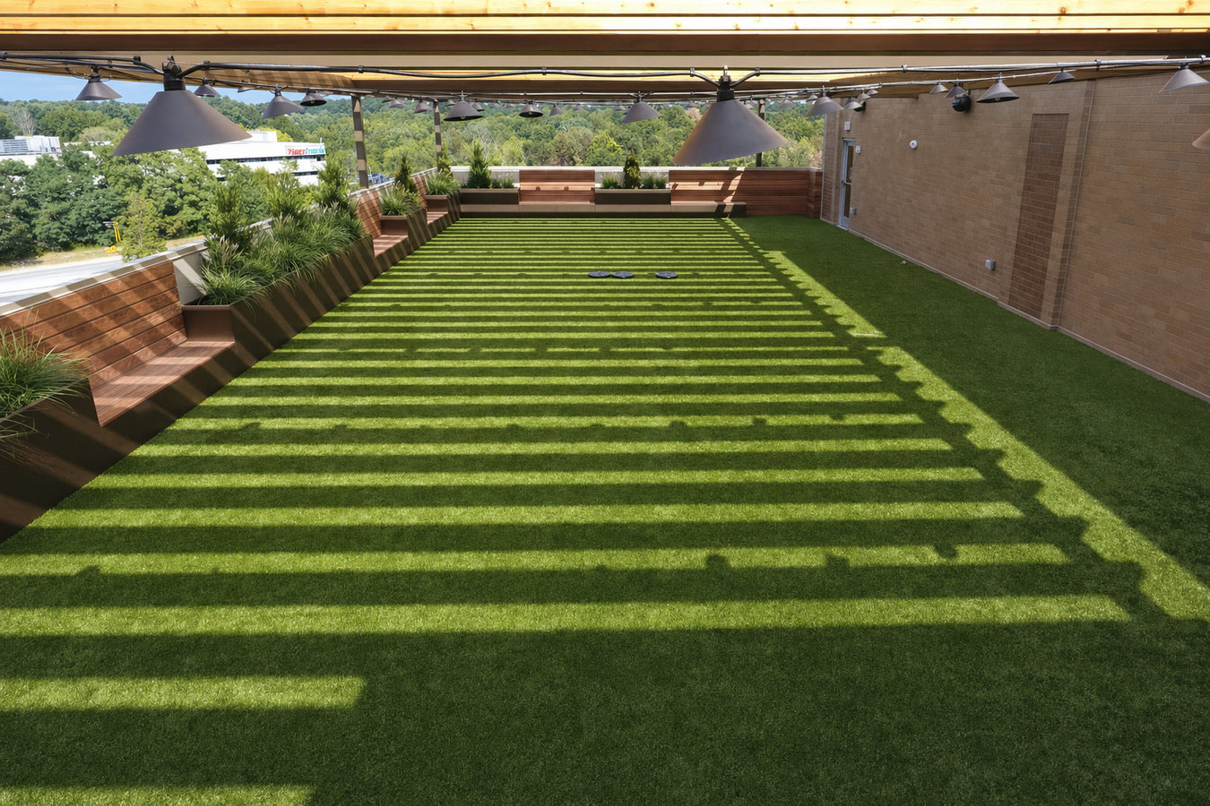 Turf for rooftop gardens in Ceres, CA